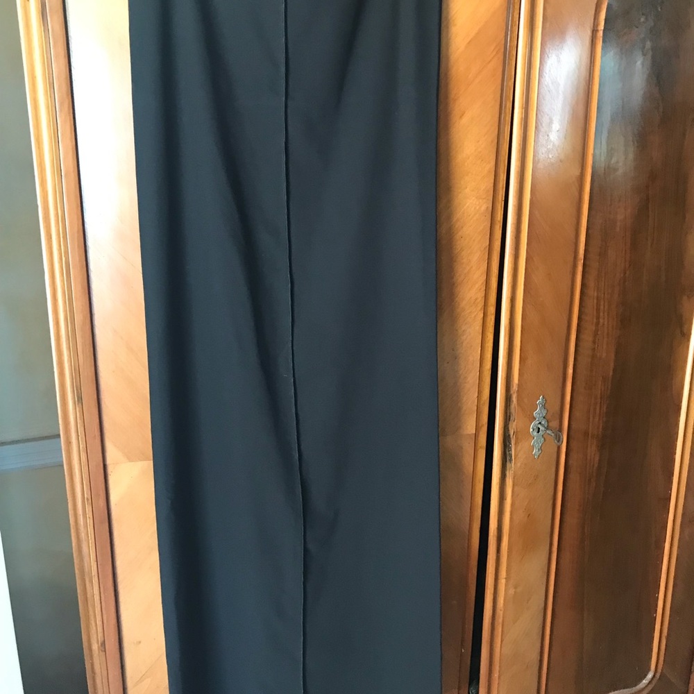 Christa De Carouge maxi stretch blk Pencil Skirt